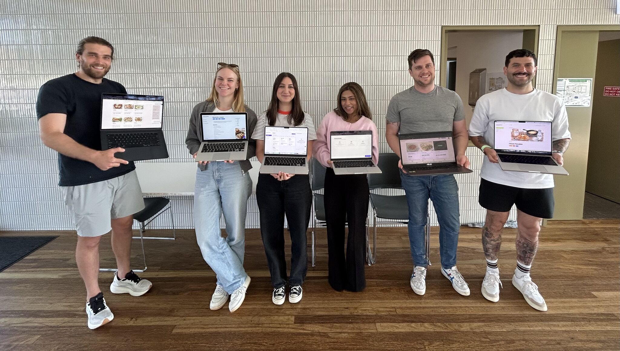 Final apps built by participants