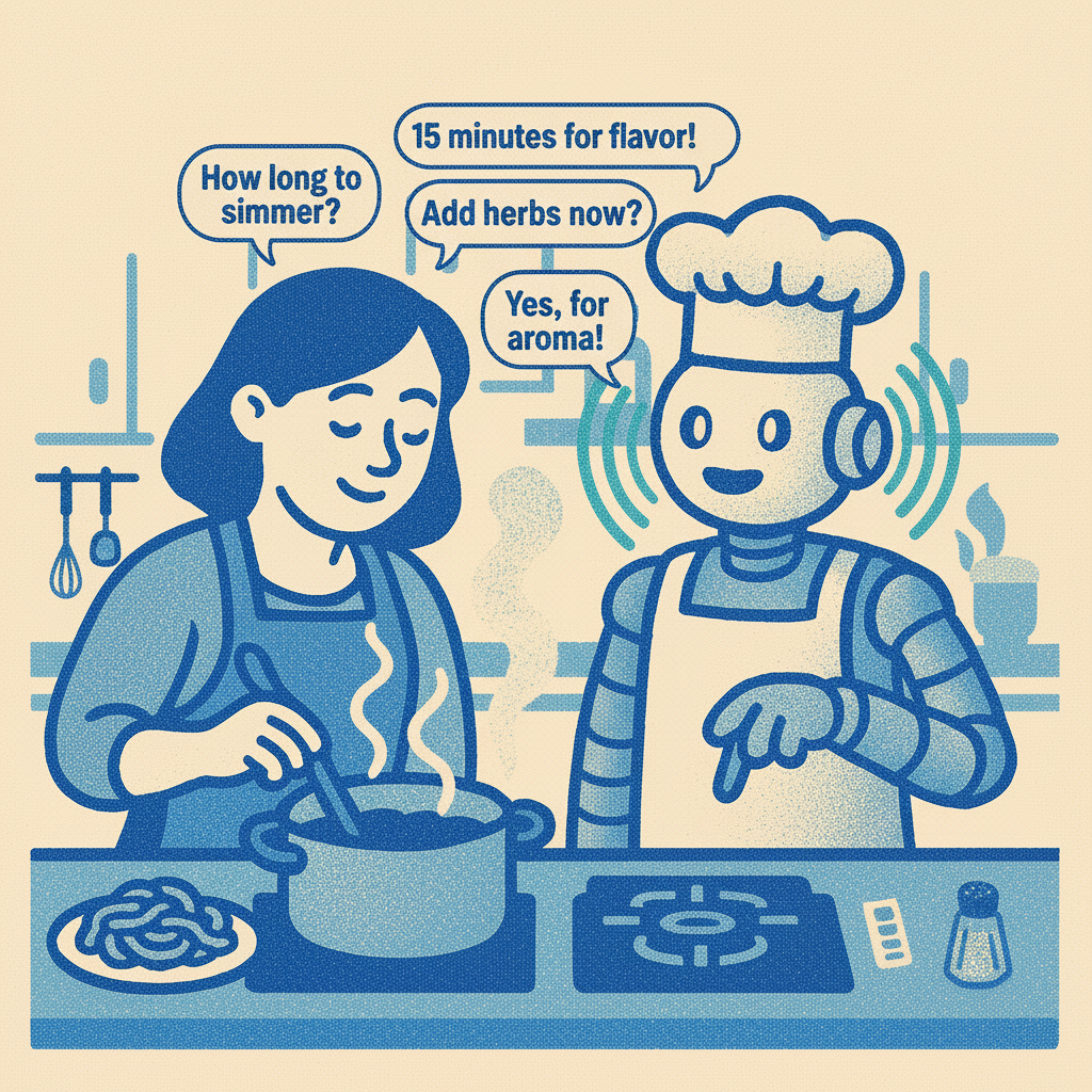 Voice interface or chatbot