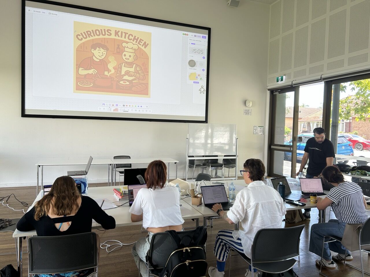 Workshop participants at the 2026 Curious Kitchen