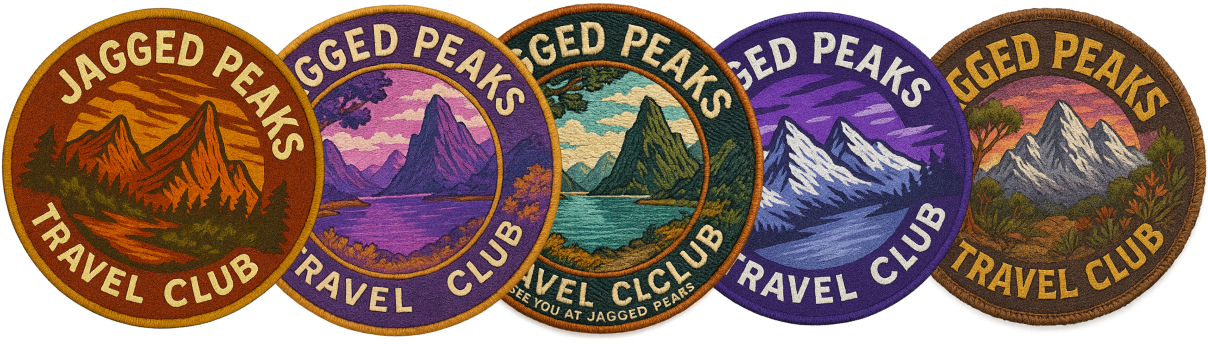 Jagged Peaks Patches