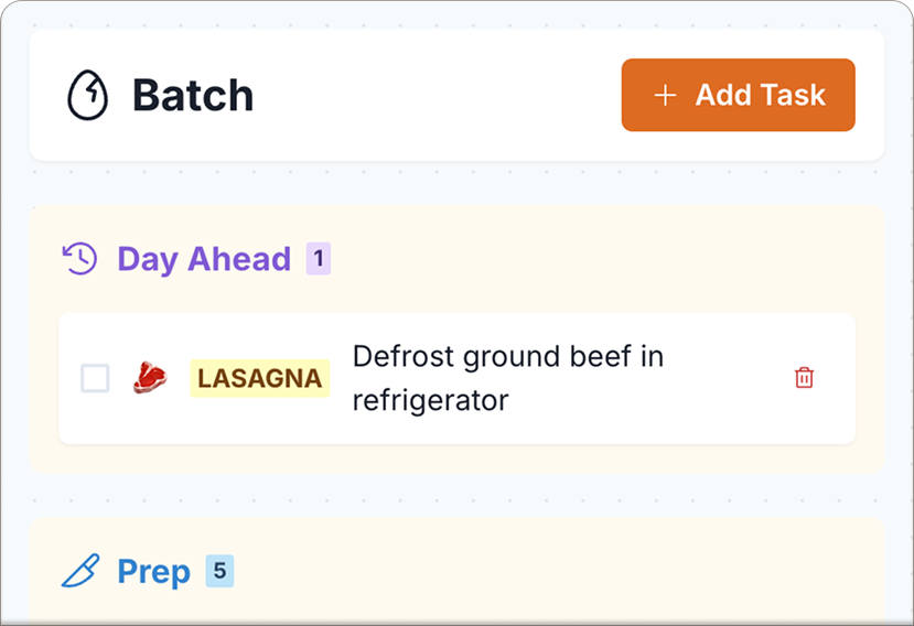 Batch list